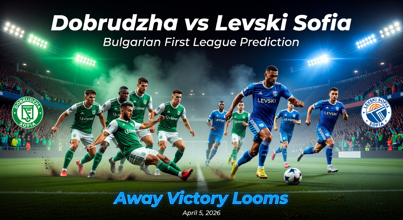 Dobrudzha vs Levski Sofia Pronóstico / Prediction