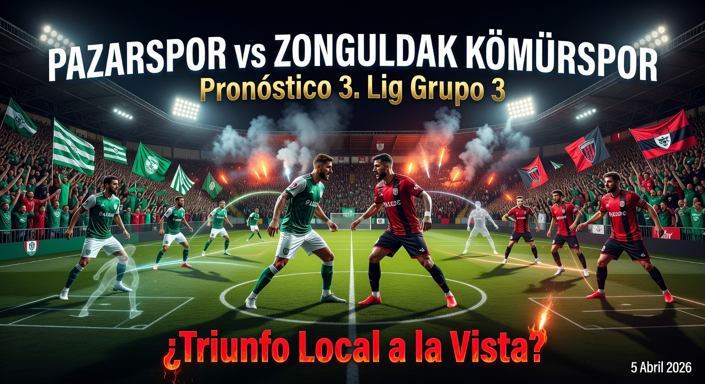 Pazarspor vs Zonguldak Kömürspor Pronóstico / Prediction