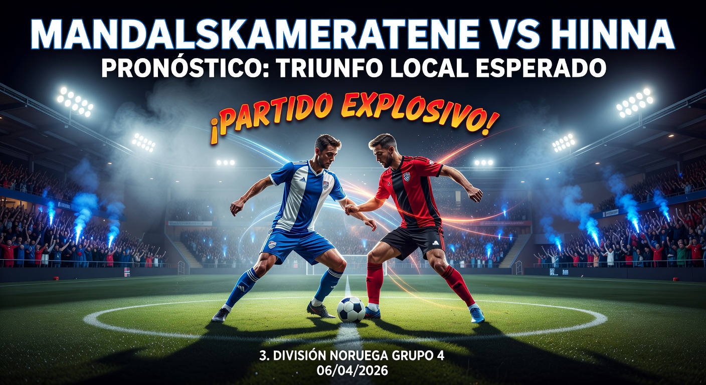 Mandalskameratene vs Hinna Pronóstico / Prediction