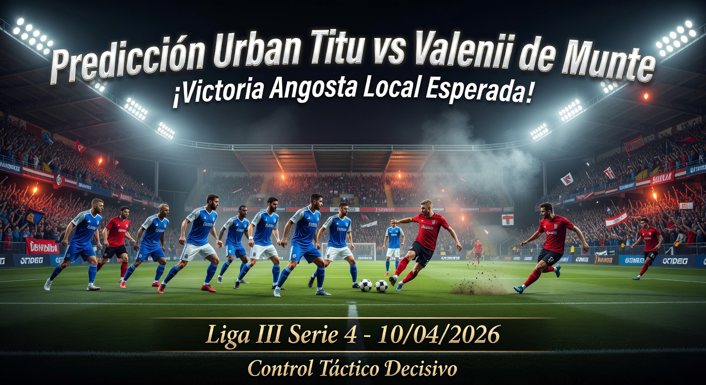 Urban Titu vs Valenii de Munte Pronóstico / Prediction