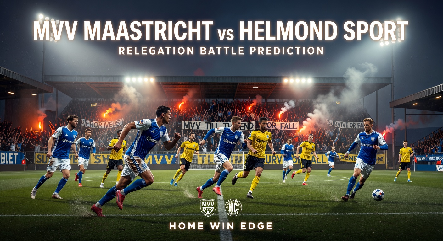 MVV vs Helmond Sport Pronóstico / Prediction