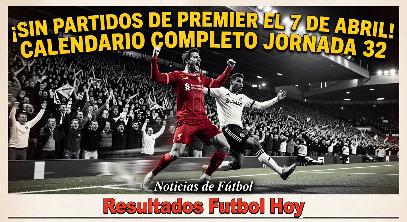 No Premier League Matches on April 7 (Flashscore)