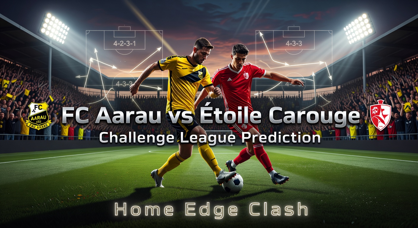 FC Aarau vs Étoile Carouge Pronóstico / Prediction
