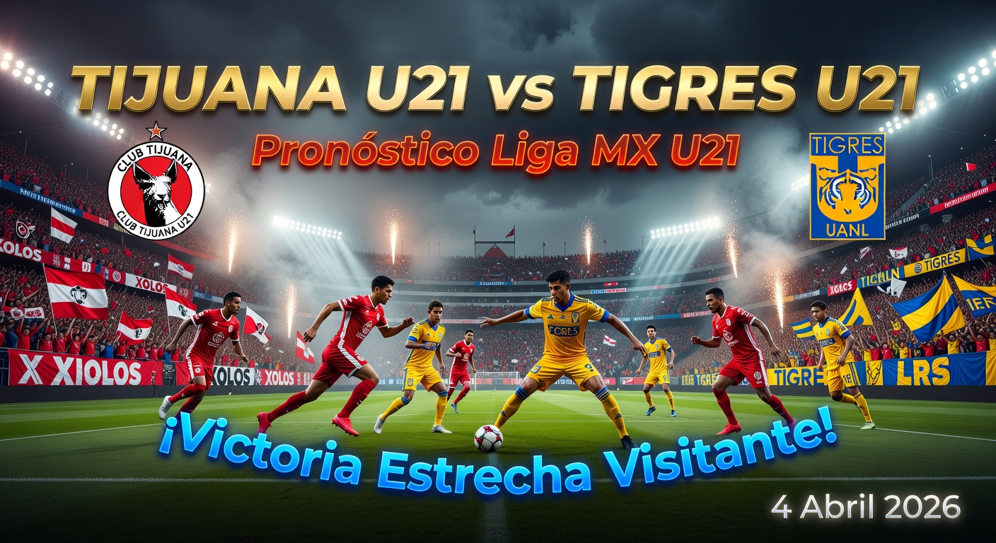 Club Tijuana U21 vs Tigres UANL U21 Pronóstico / Prediction