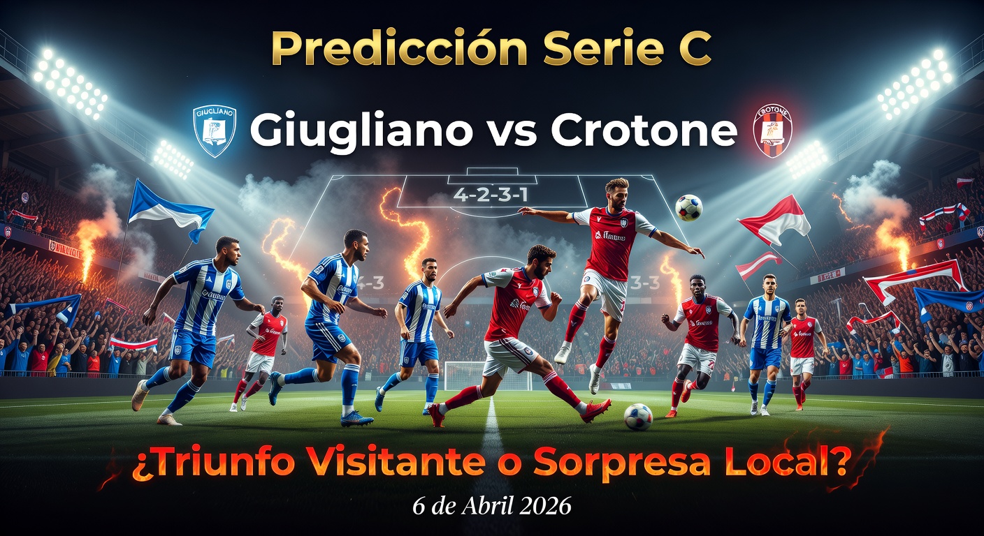 Giugliano vs Crotone Pronóstico / Prediction