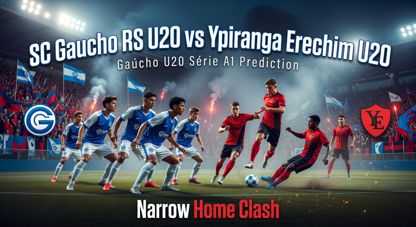 SC Gaucho RS U20 vs Ypiranga Erechim U20 Pronóstico / Prediction