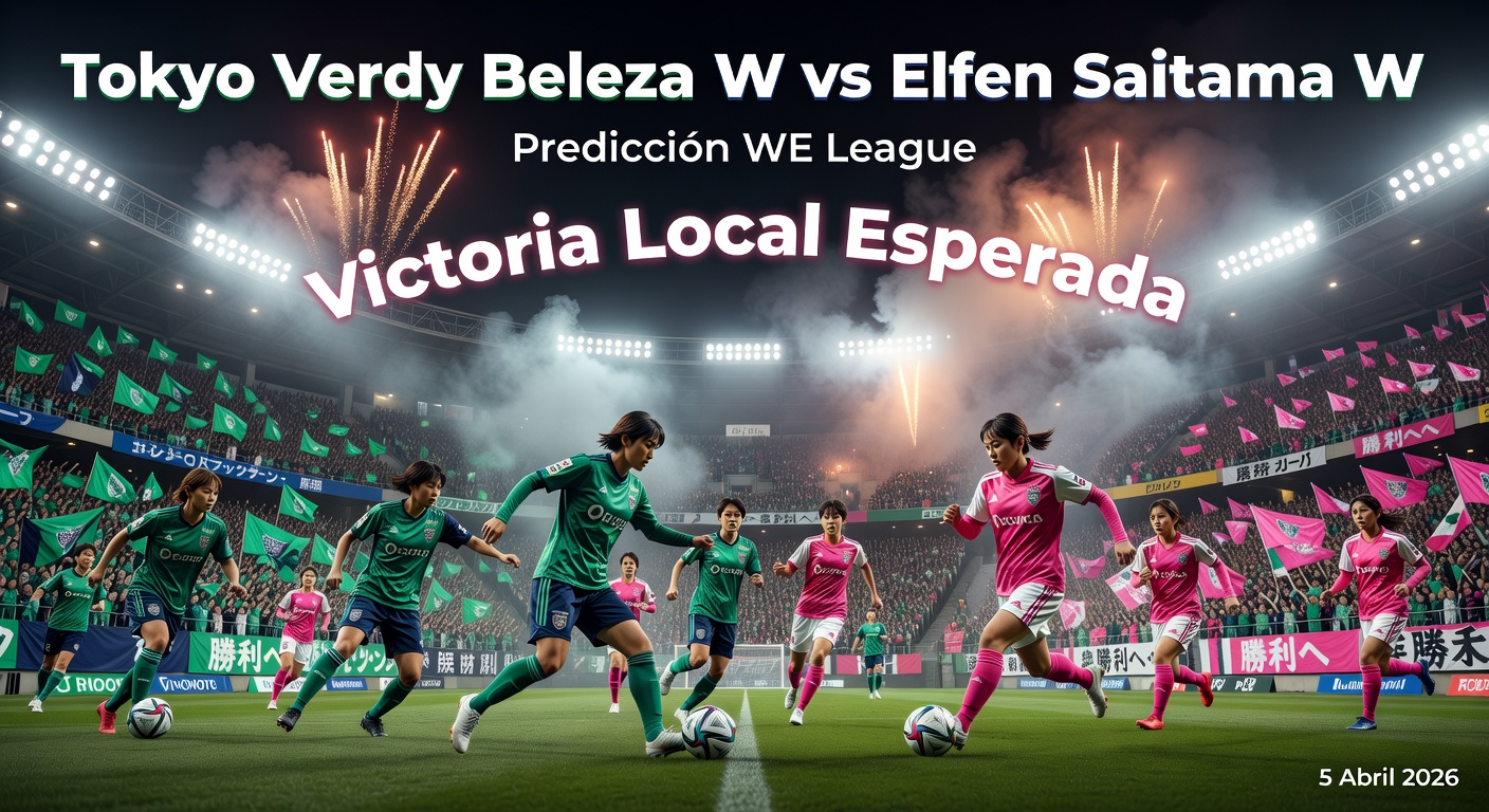 Tokyo Verdy Beleza W vs Elfen Saitama W Pronóstico / Prediction