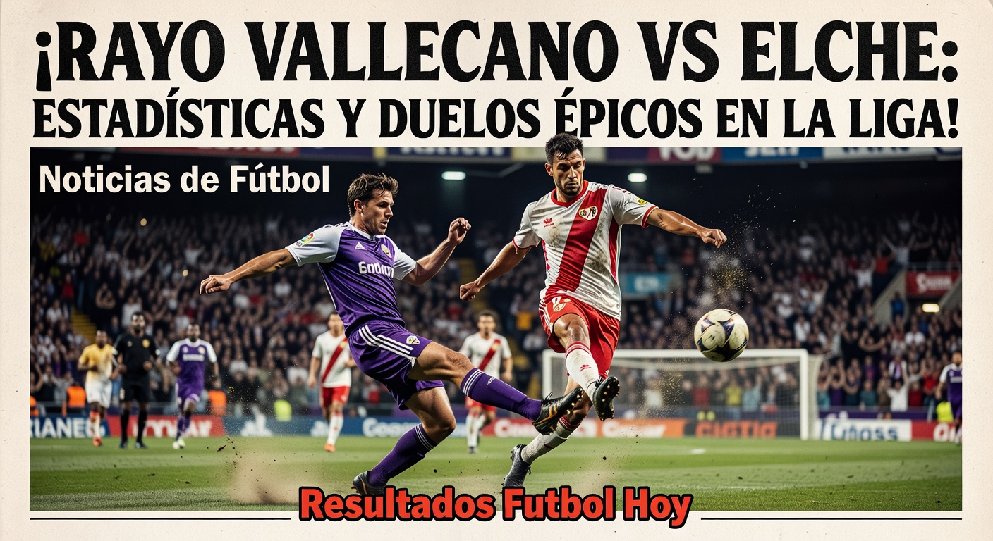 Rayo Vallecano vs Elche Headlines La Liga Action at 20:00 - LiveScore