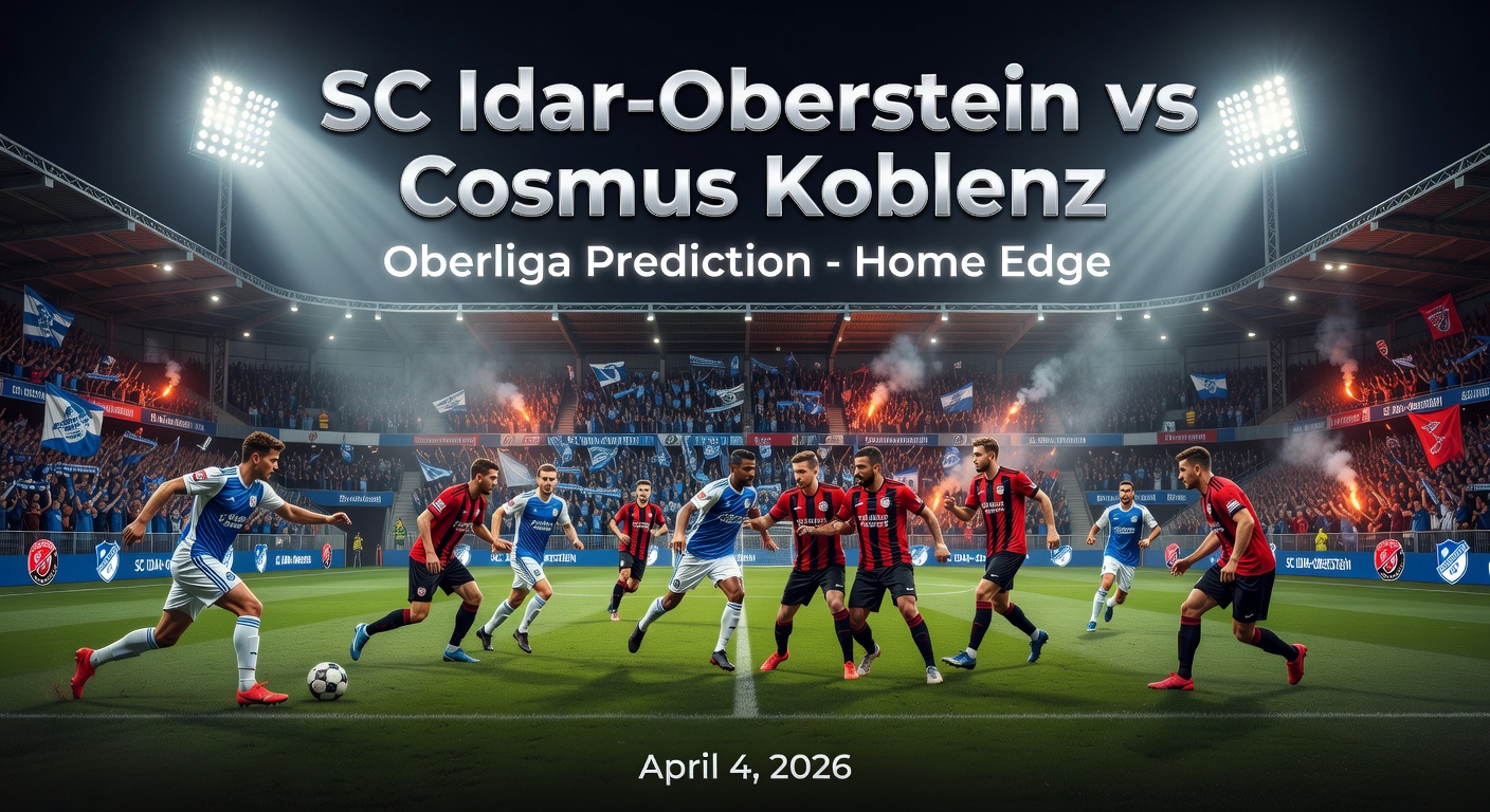SC Idar-Oberstein vs Cosmos Koblenz Pronóstico / Prediction