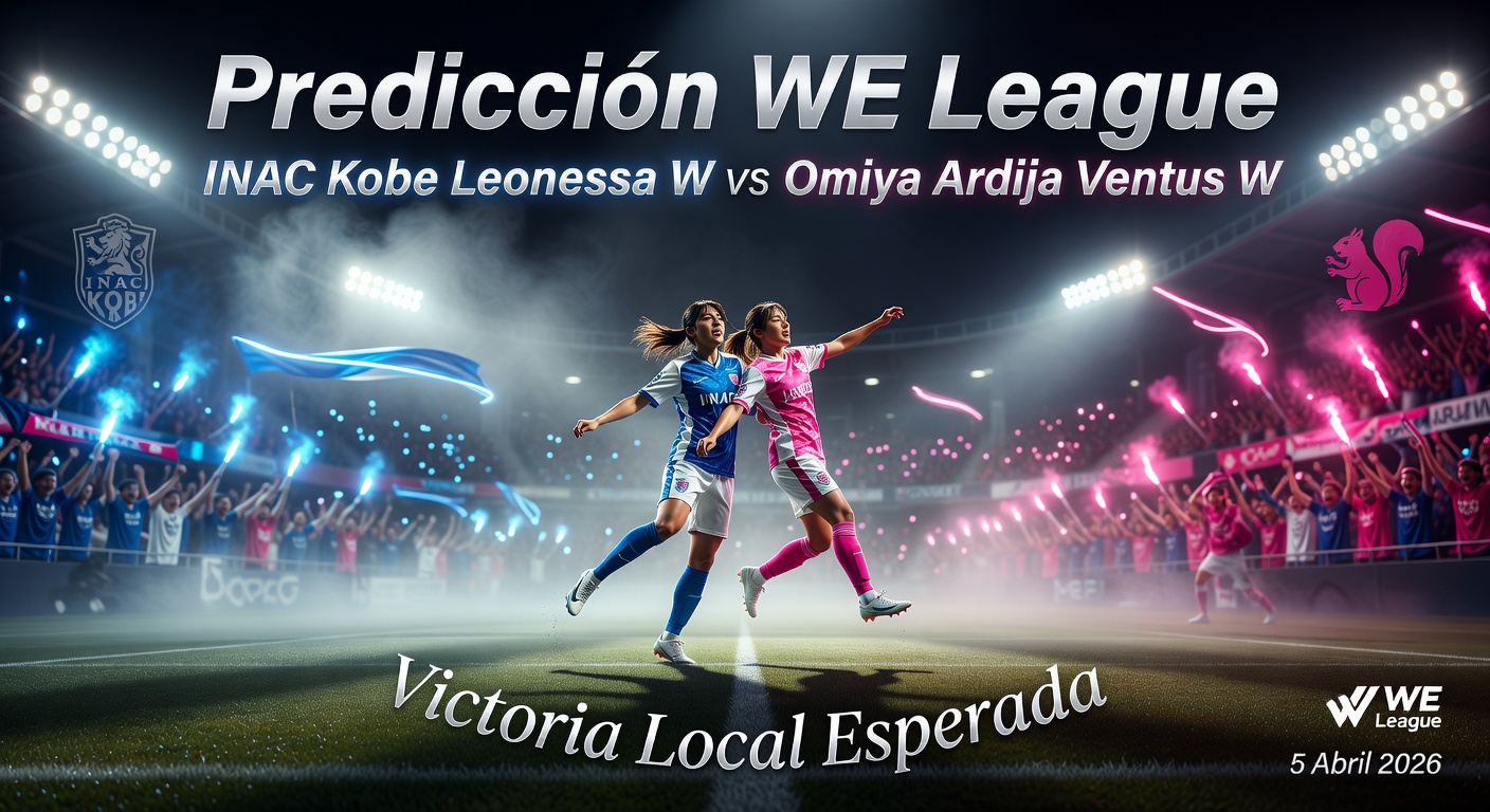 INAC Kobe Leonessa W vs Omiya Ardija Ventus W Pronóstico / Prediction