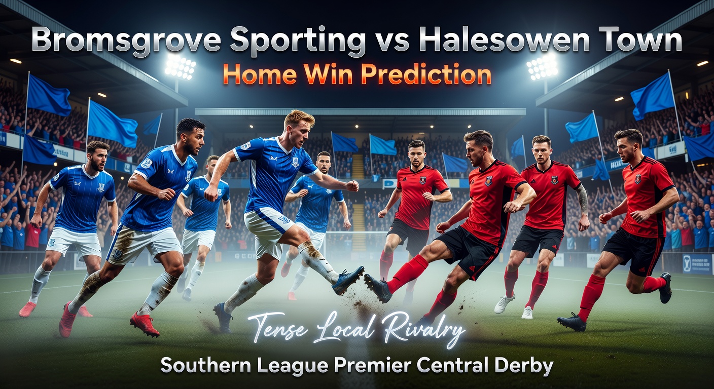 Bromsgrove Sporting vs Halesowen Town Pronóstico / Prediction