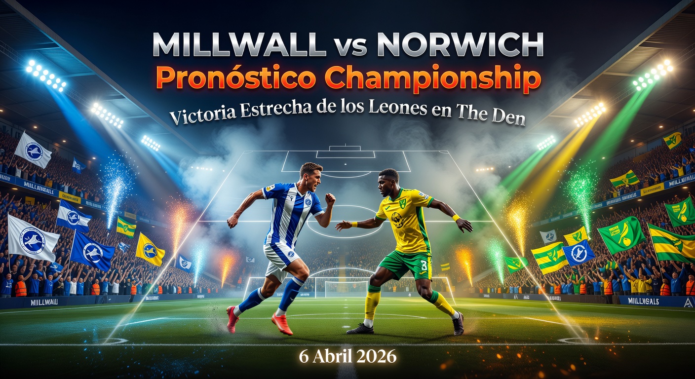 Millwall vs Norwich Pronóstico / Prediction