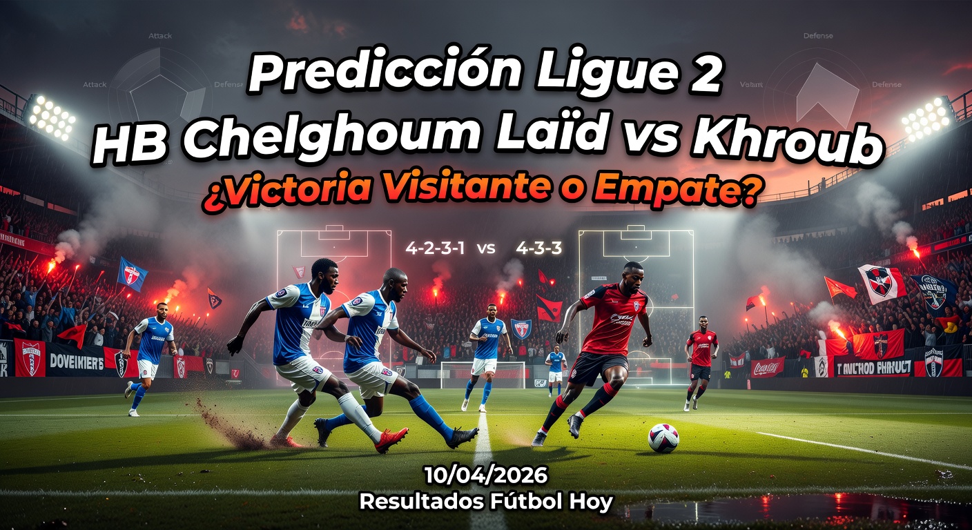 HB Chelghoum Laïd vs Khroub Pronóstico / Prediction