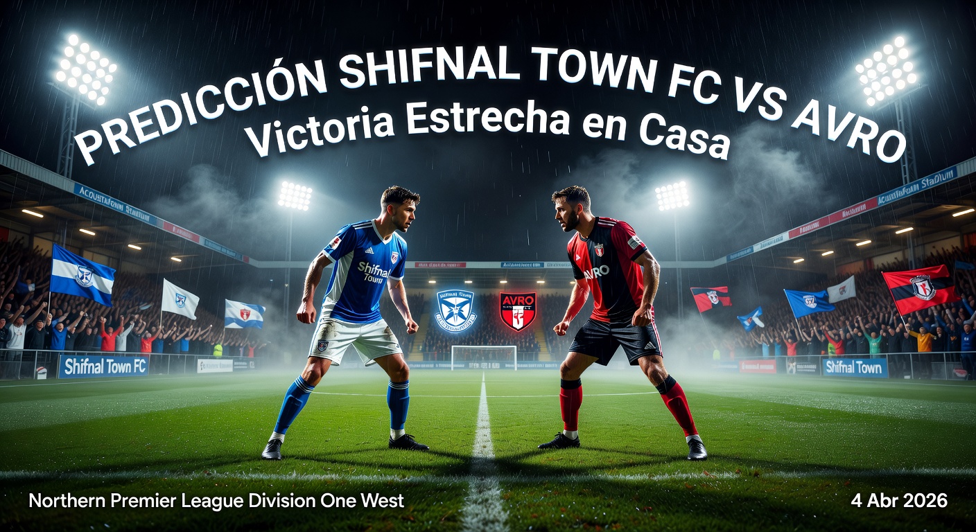 Shifnal Town FC vs Avro Pronóstico / Prediction