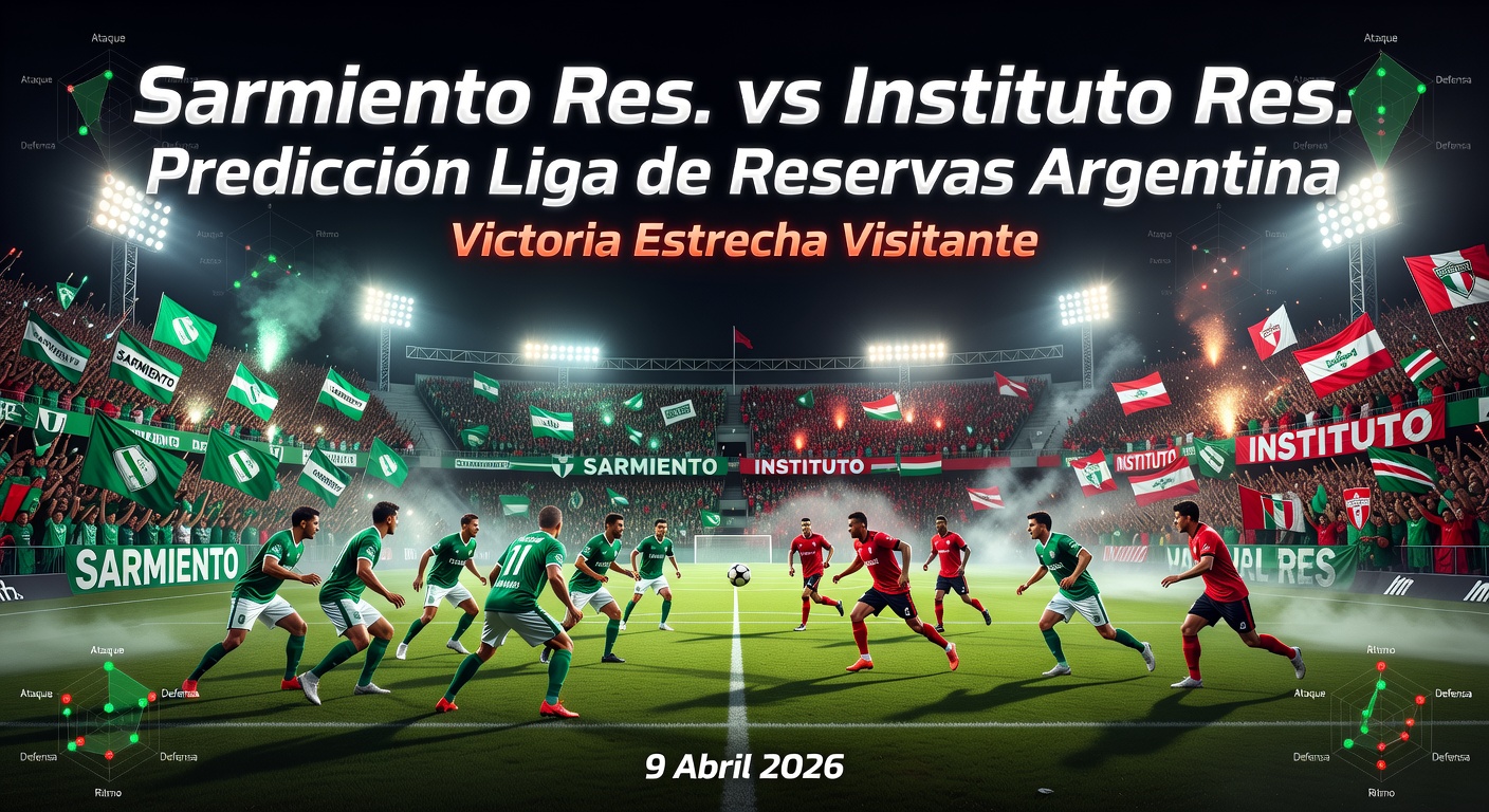Sarmiento Res. vs Instituto Res. Pronóstico / Prediction