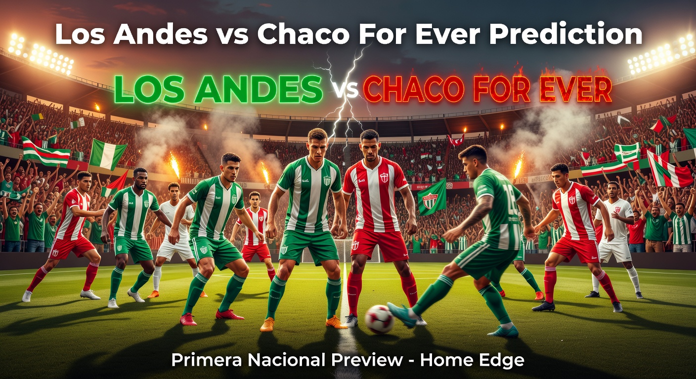 Los Andes vs Chaco For Ever Pronóstico / Prediction