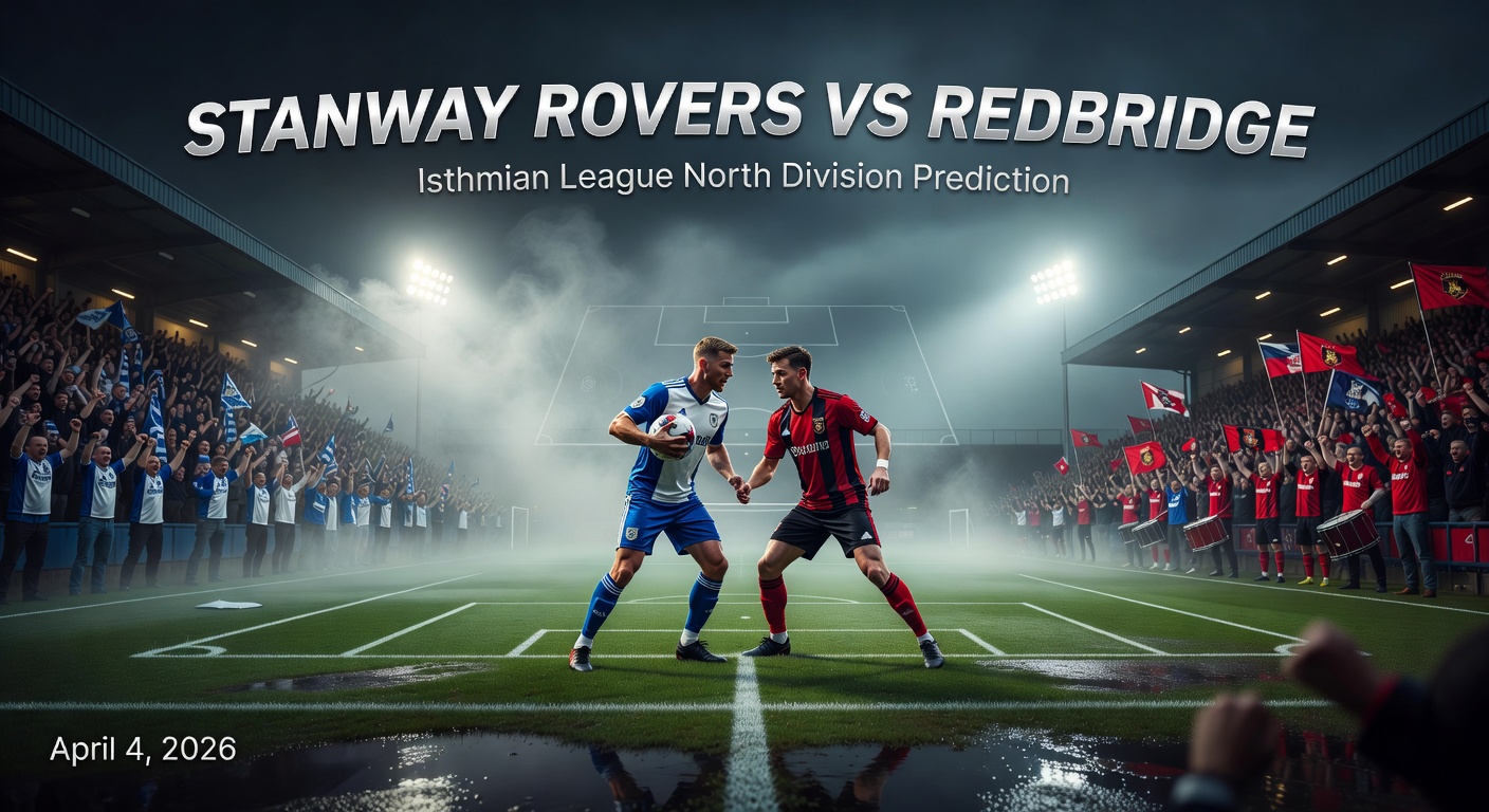 Stanway Rovers vs Redbridge Pronóstico / Prediction