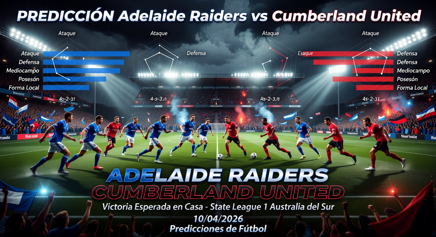 Adelaide Raiders vs Cumberland United Pronóstico / Prediction