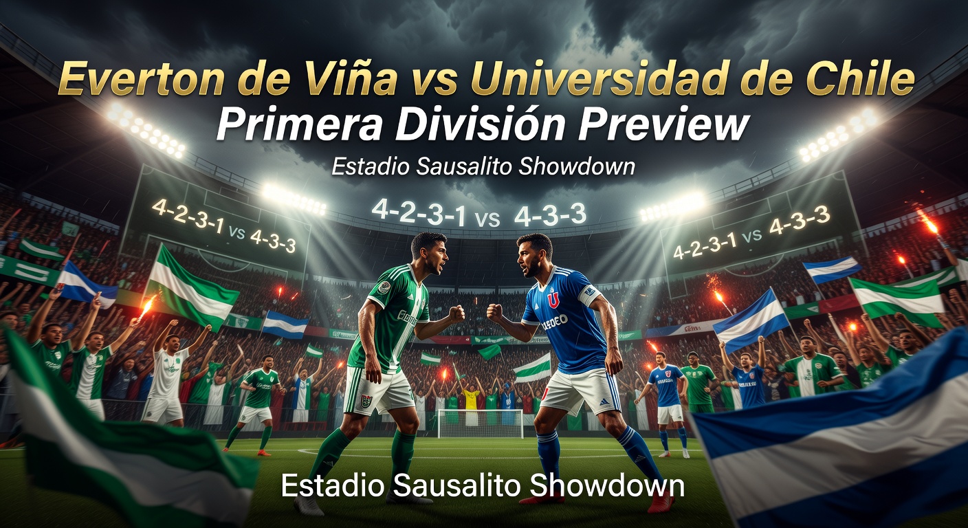 Everton de Vina vs Universidad de Chile Pronóstico / Prediction