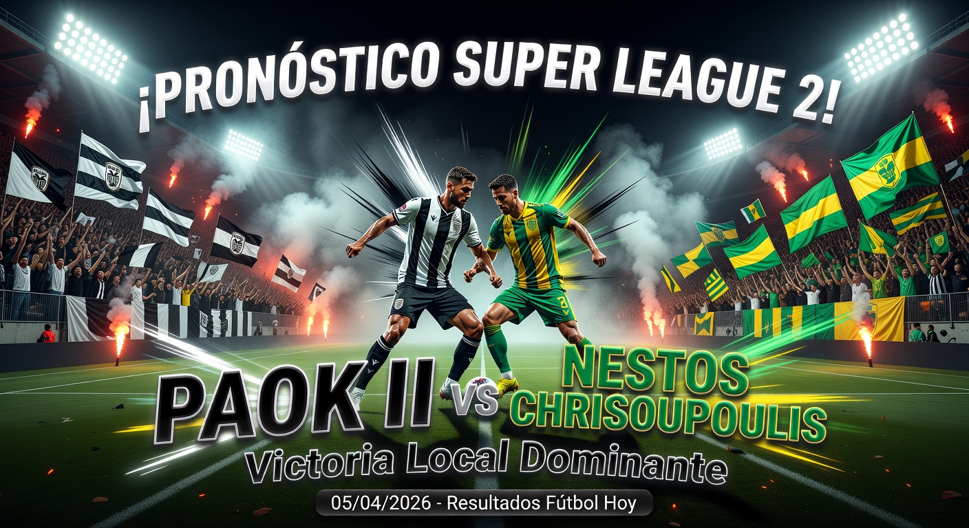 PAOK II vs Nestos Chrisoupolis Pronóstico / Prediction