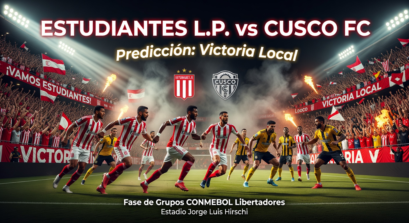 Estudiantes L.P. vs Cusco Pronóstico / Prediction