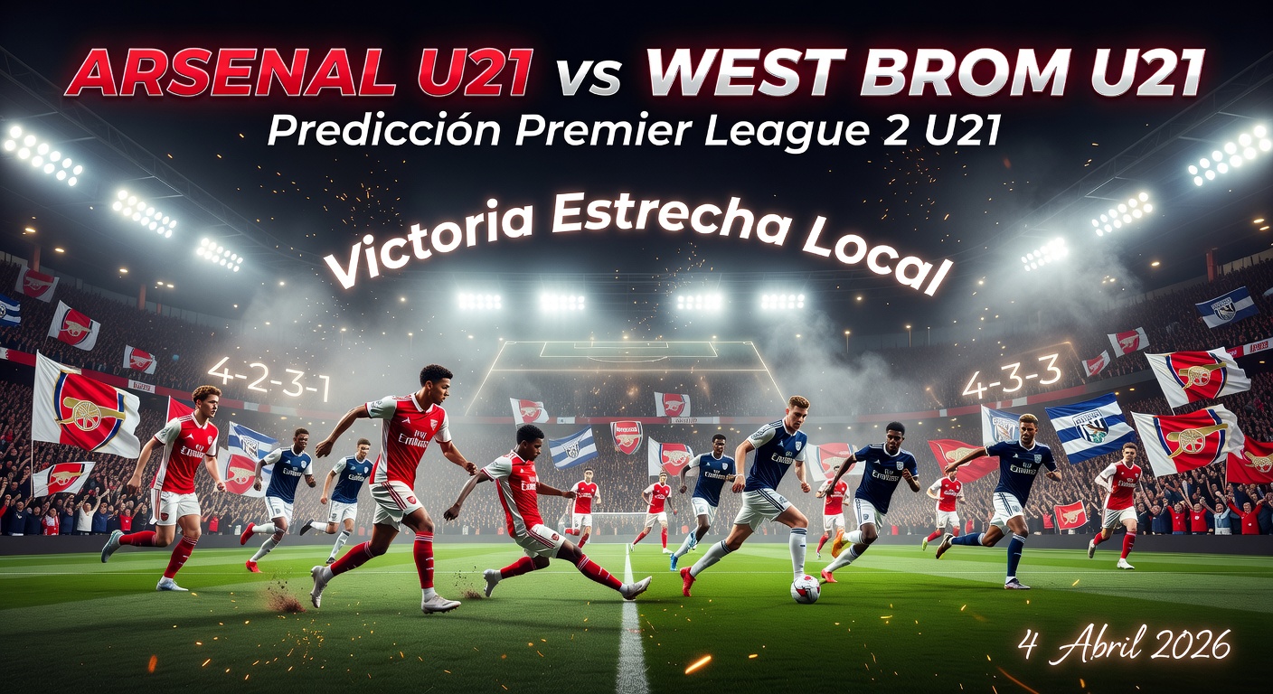 Arsenal U21 vs West Bromwich Albion U21 Pronóstico / Prediction