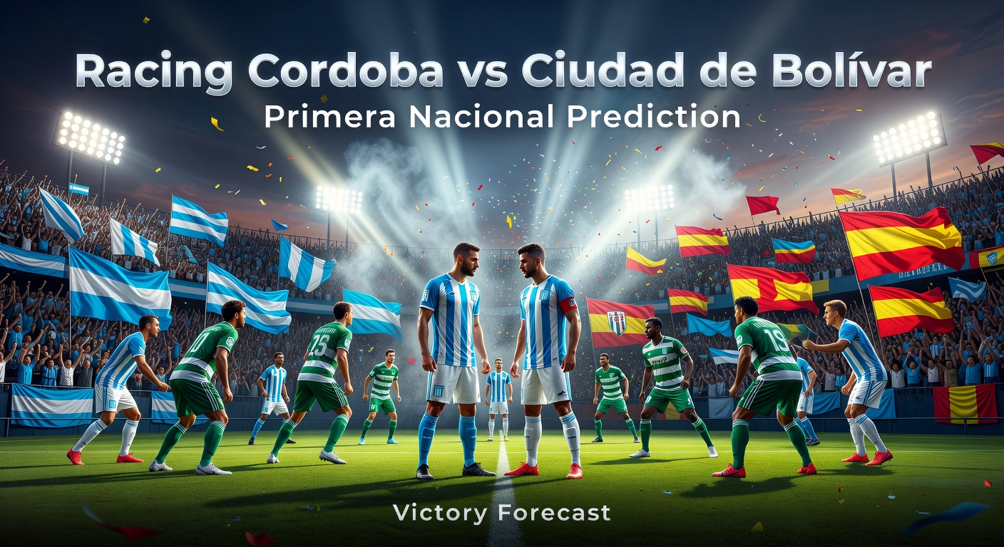 Racing Cordoba vs Ciudad de Bolívar Pronóstico / Prediction