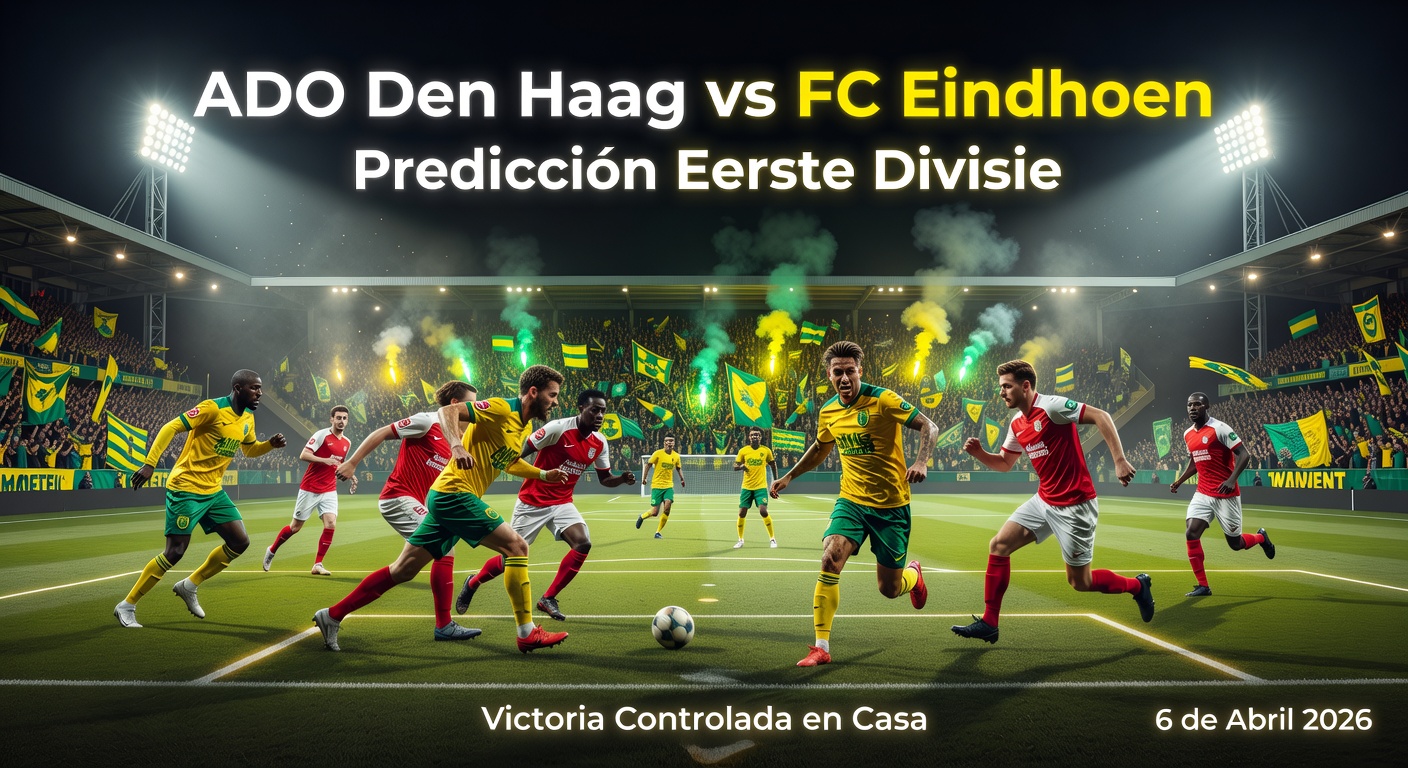 ADO Den Haag vs FC Eindhoven Pronóstico / Prediction