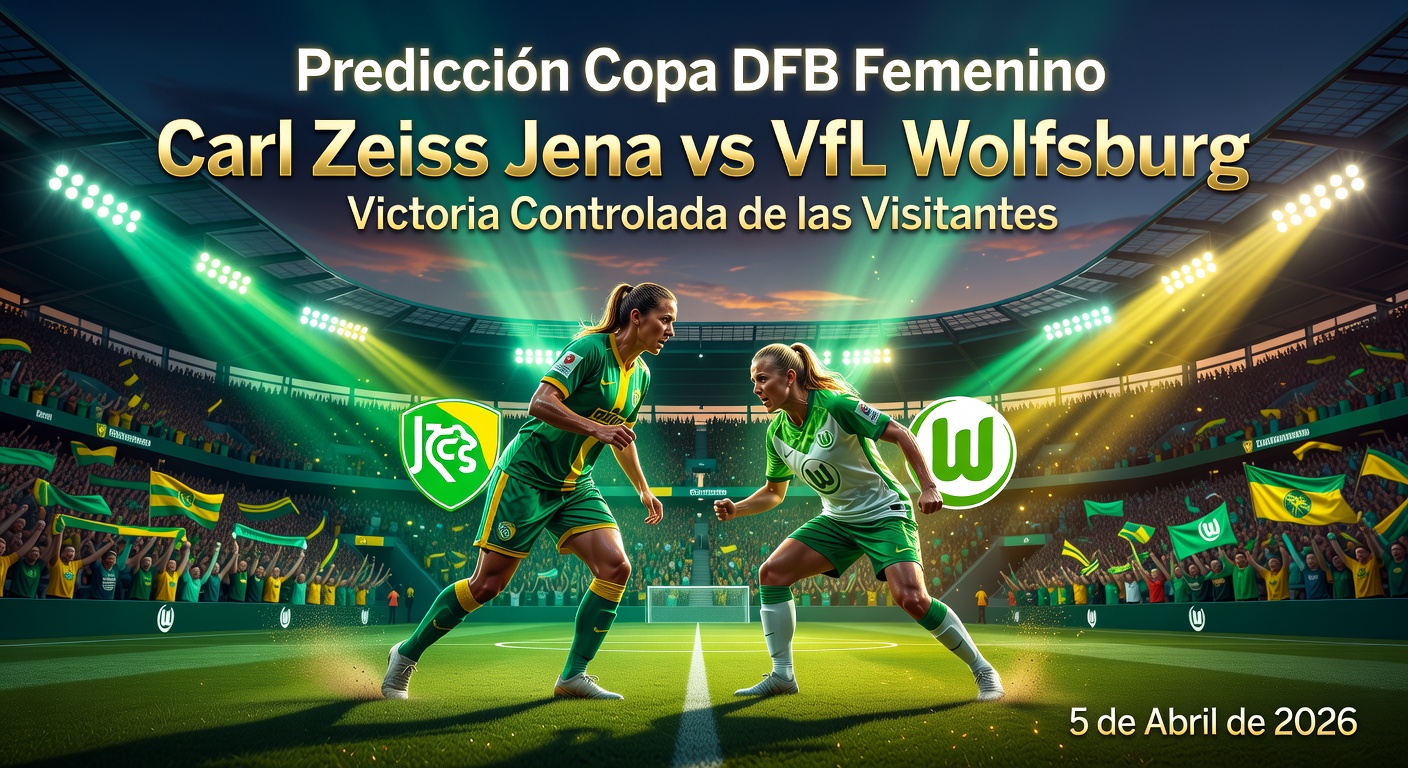 Carl Zeiss Jena  W vs VfL Wolfsburg W Pronóstico / Prediction