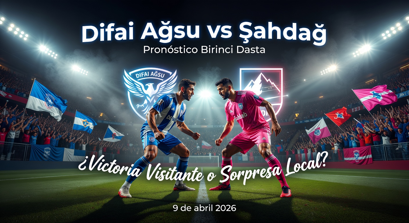 Difai Ağsu vs Şahdağ Pronóstico / Prediction