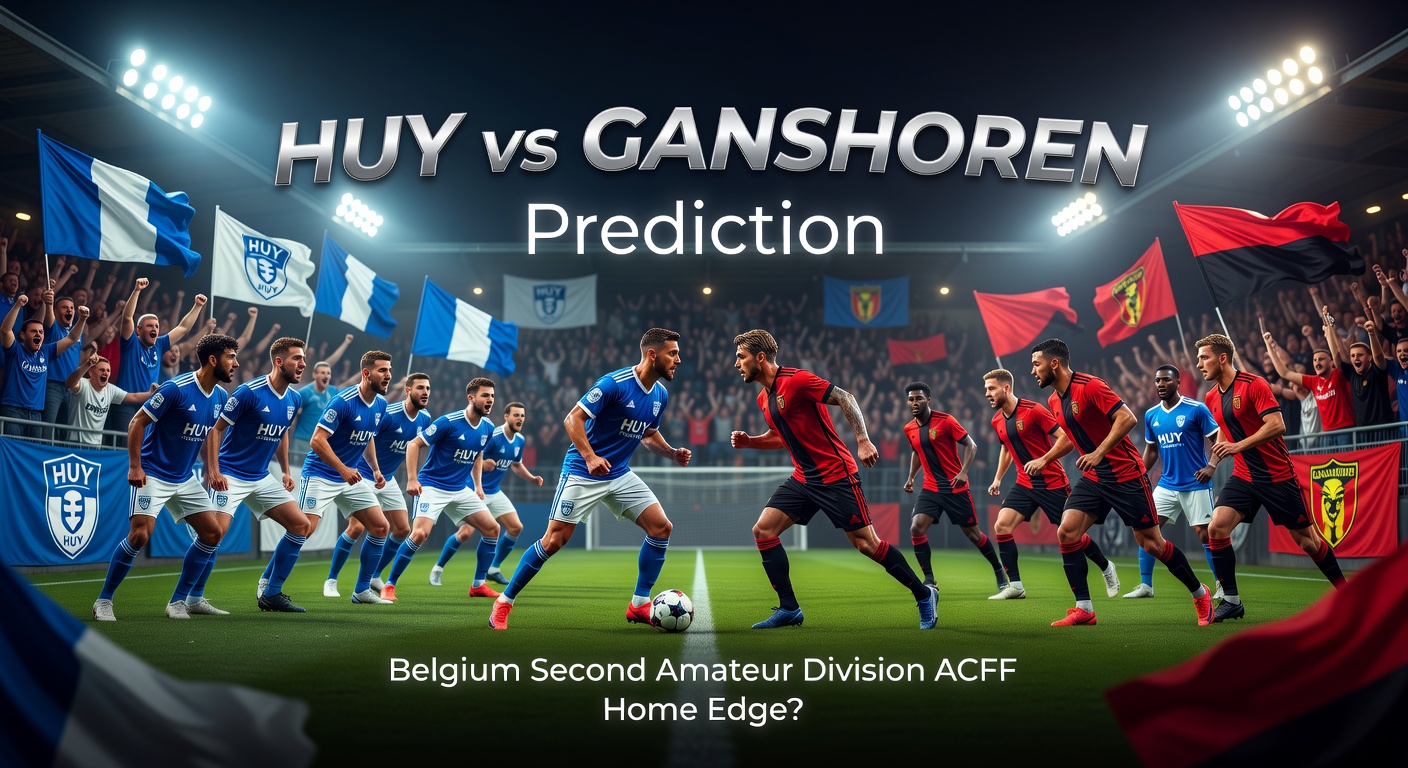 Huy vs Ganshoren Pronóstico / Prediction