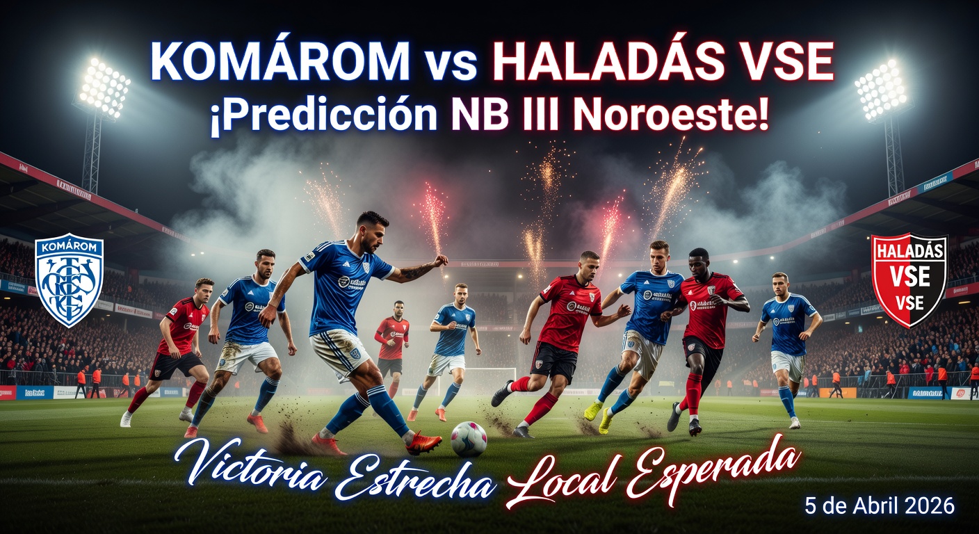 Komárom vs Haladás VSE Pronóstico / Prediction
