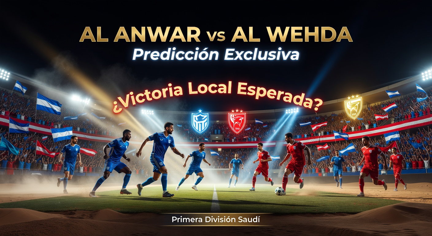 Al Anwar vs Al Wehda Club Pronóstico / Prediction
