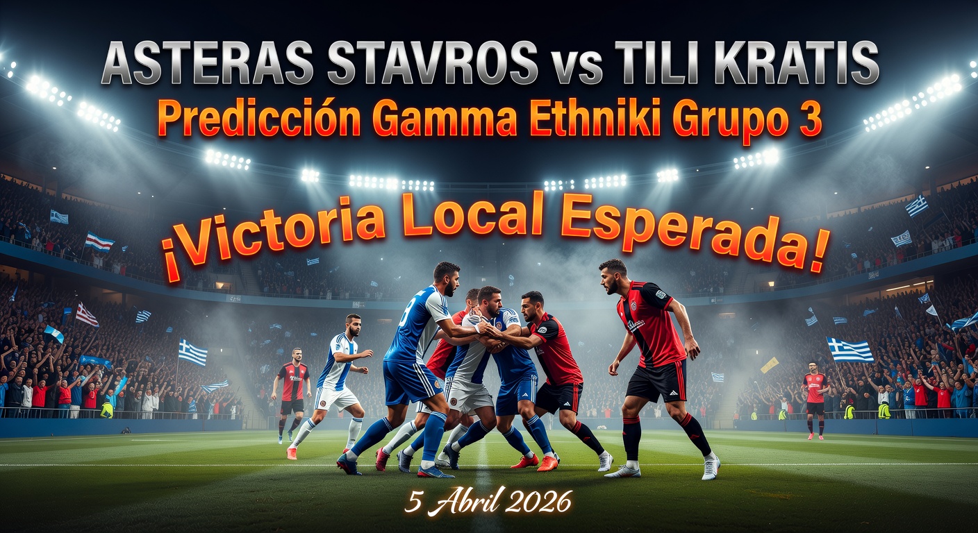 Asteras Stavros vs Tilikratis Pronóstico / Prediction