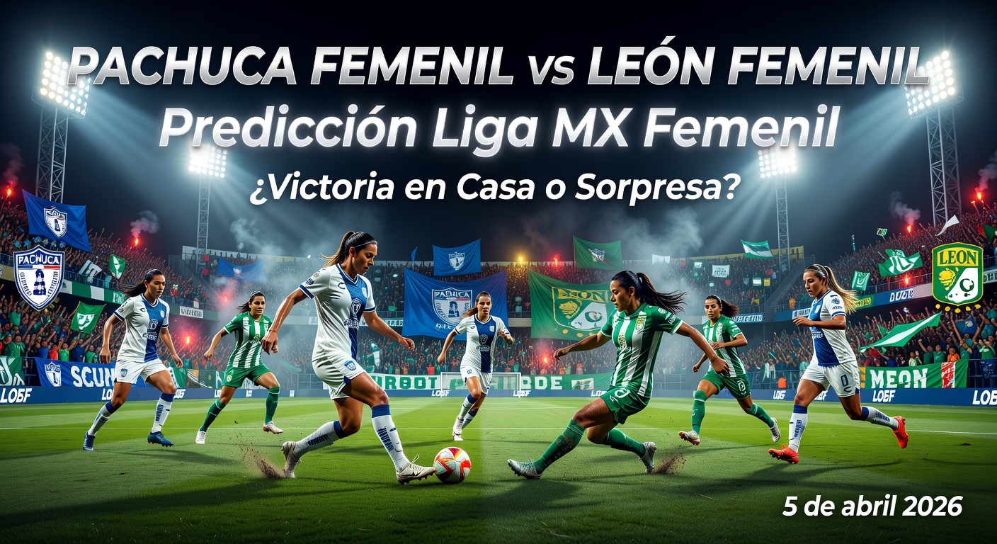 Pachuca W vs León W Pronóstico / Prediction