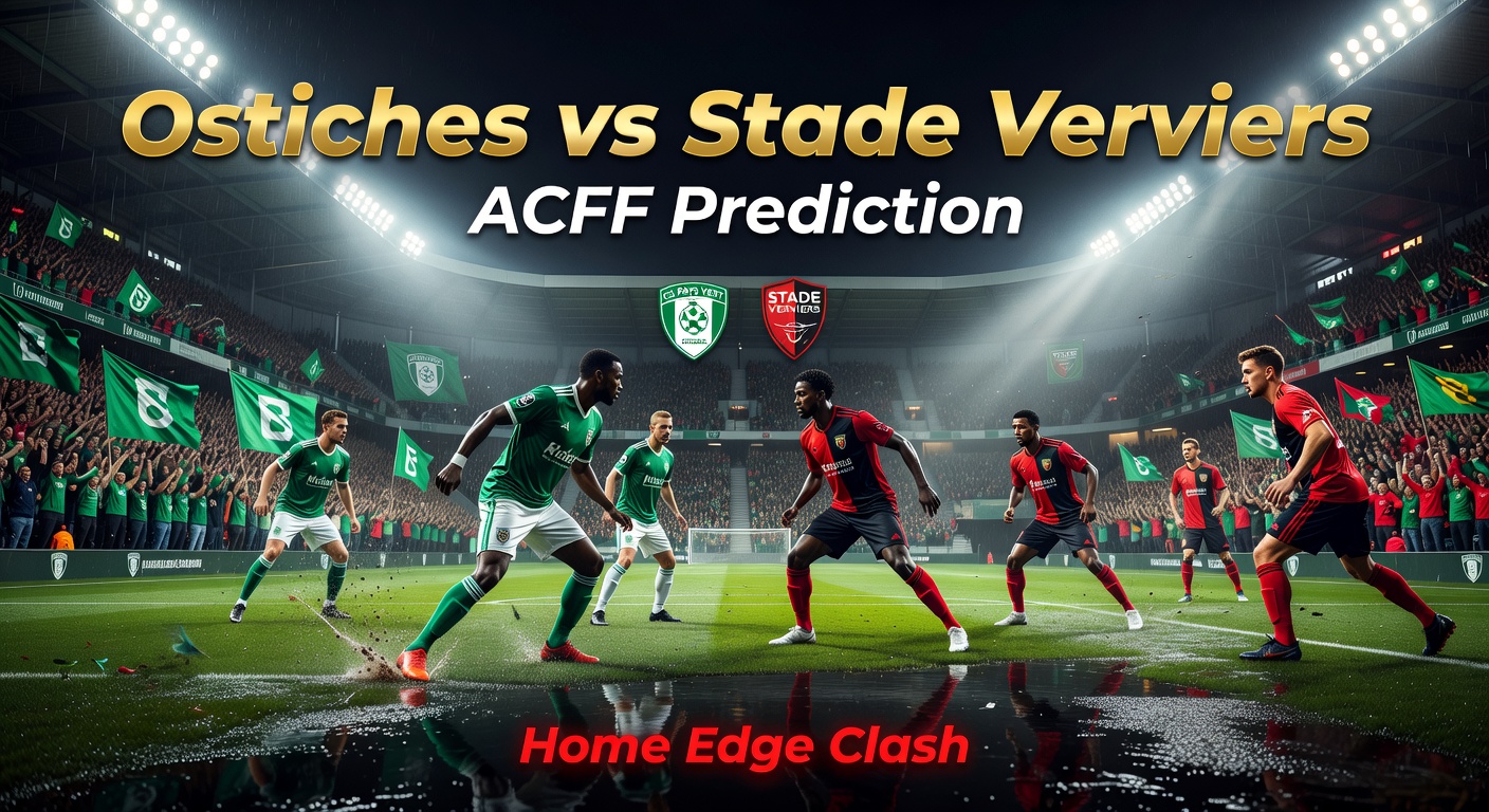 Ostiches vs Stade Verviers Pronóstico / Prediction
