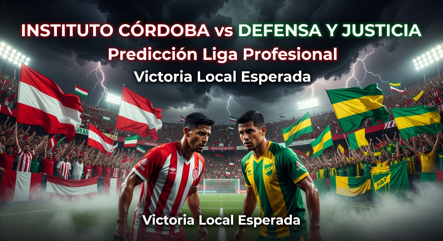 Instituto Cordoba vs Defensa Y Justicia Pronóstico / Prediction