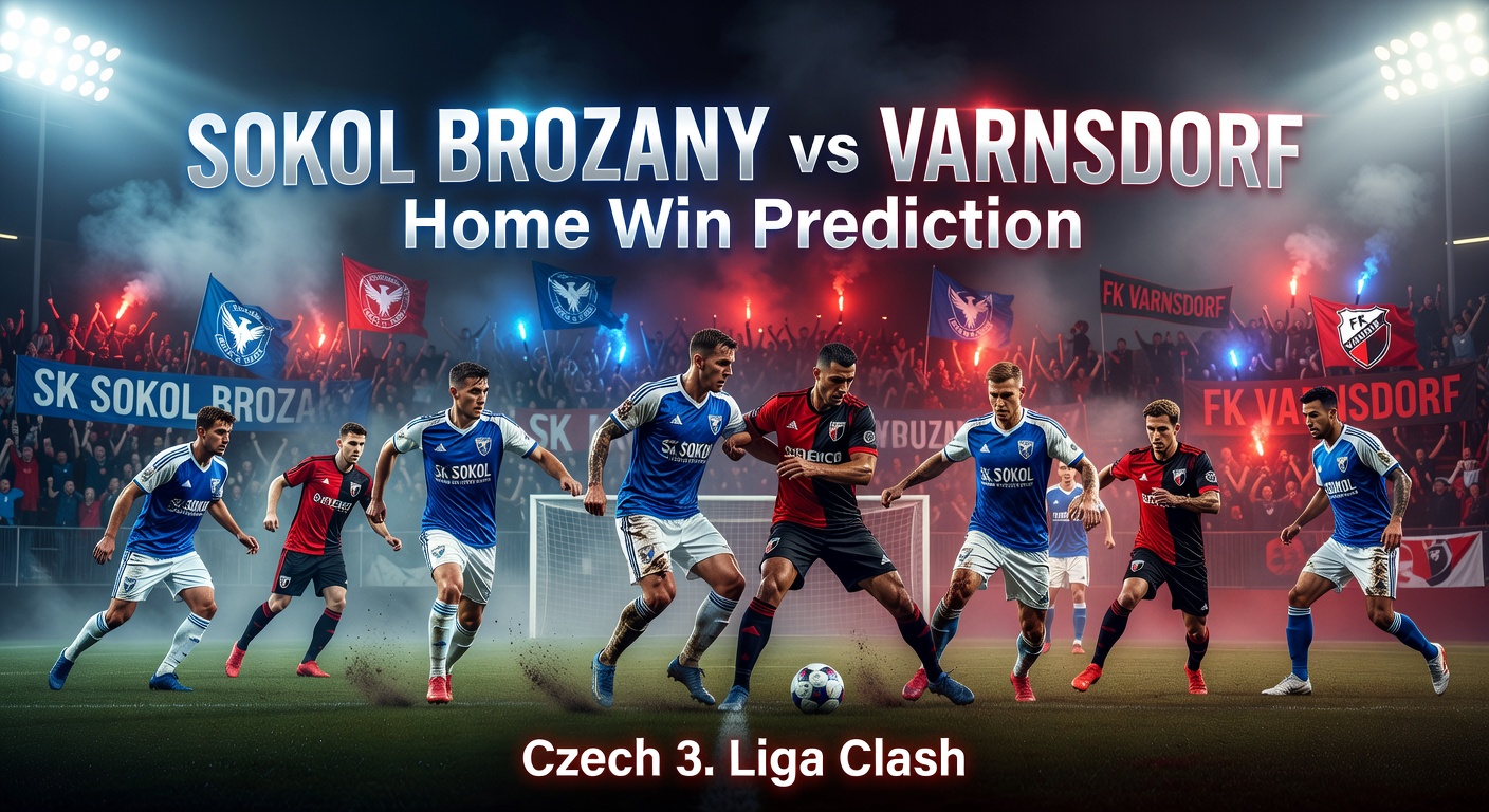 Sokol Brozany vs Varnsdorf Pronóstico / Prediction