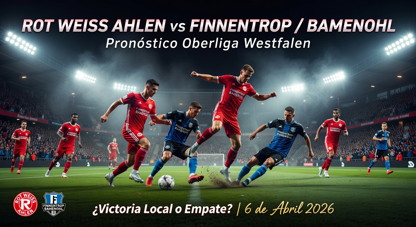 Rot Weiss Ahlen vs Finnentrop / Bamenohl Pronóstico / Prediction