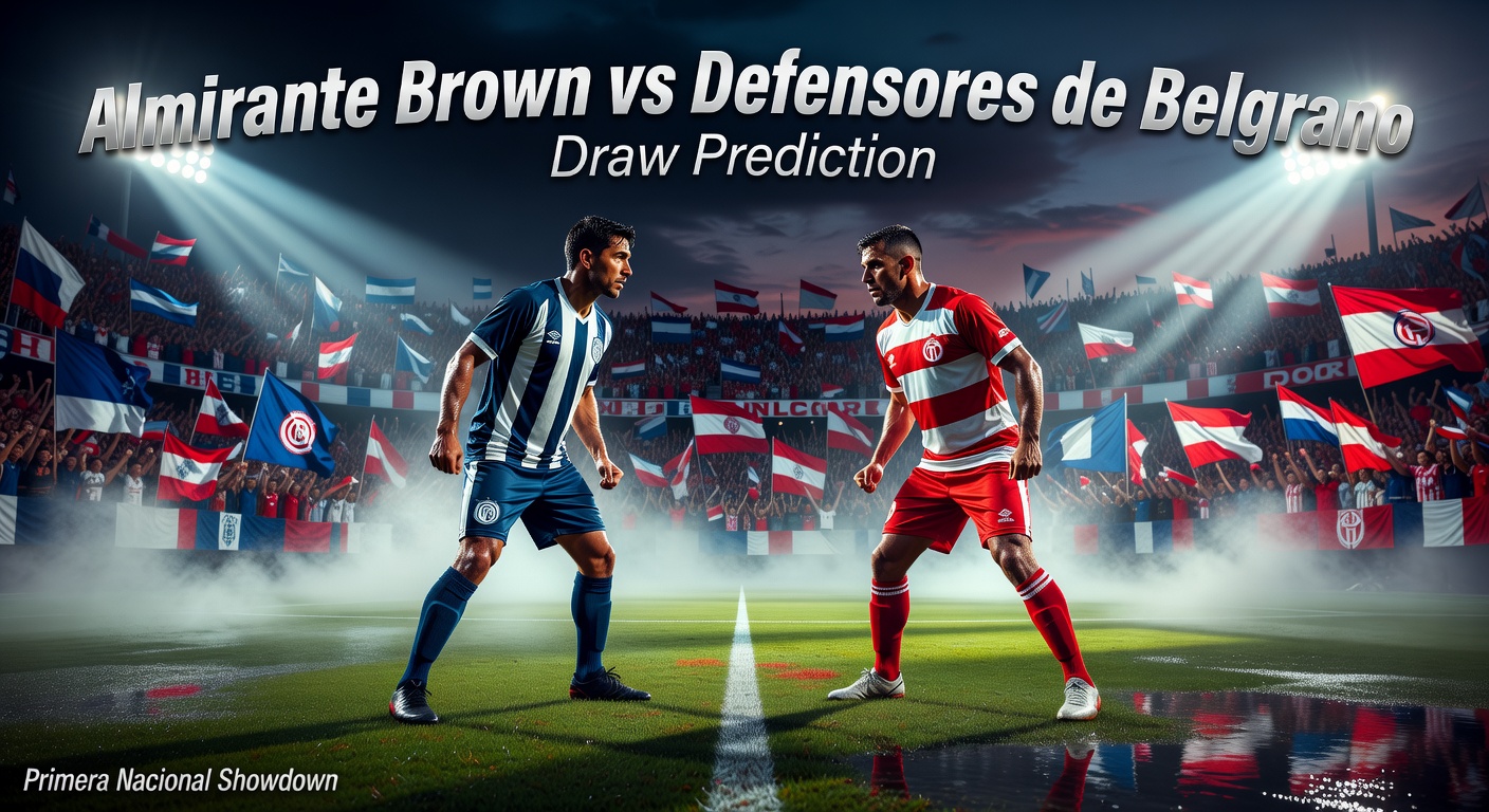 Almirante Brown vs Defensores De Belgrano Pronóstico / Prediction