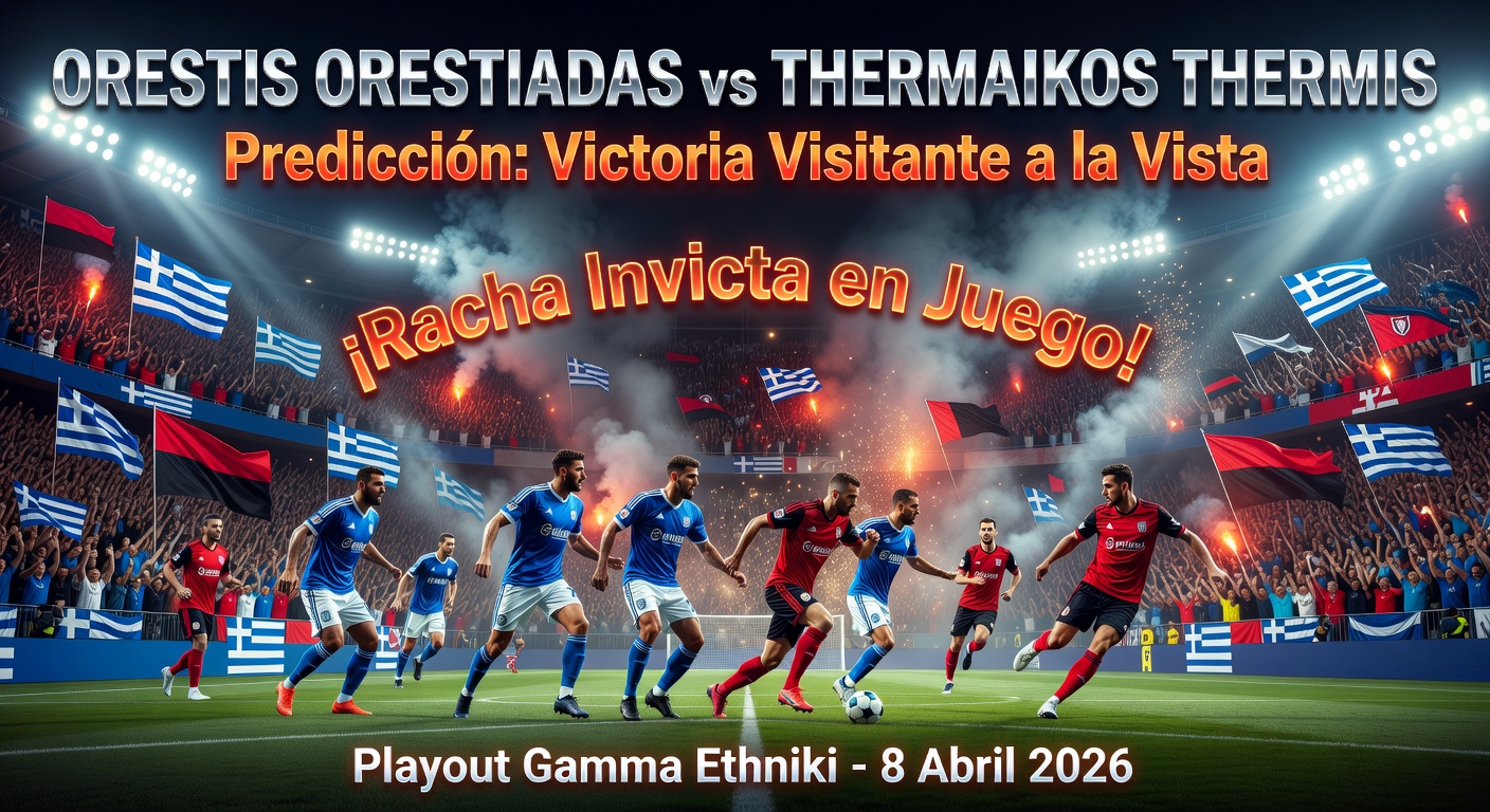 Orestis Orestiadas vs Thermaikos Thermis Pronóstico / Prediction