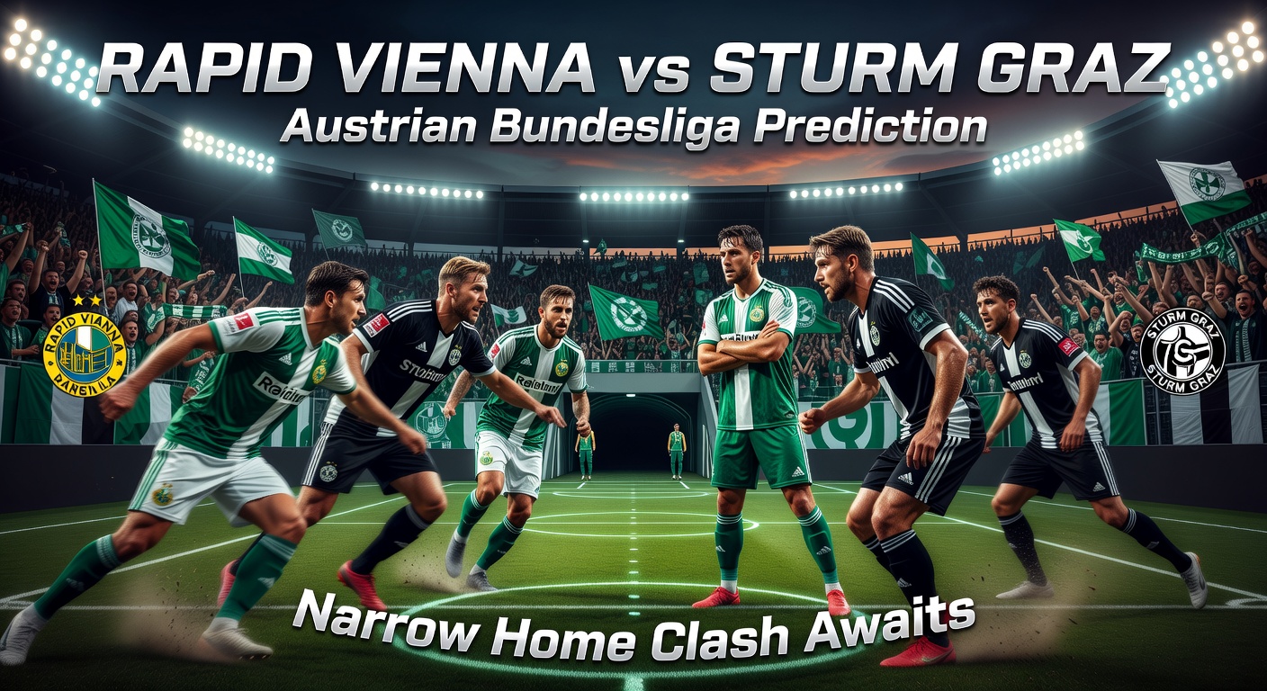 Rapid Vienna vs Sturm Graz Pronóstico / Prediction