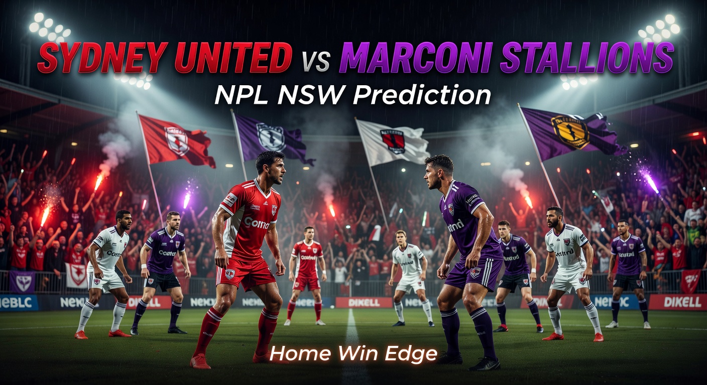 Sydney United vs Marconi Stallions Pronóstico / Prediction