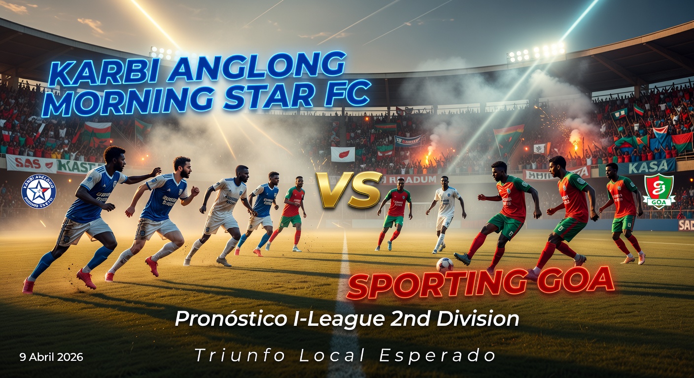 Karbi Anglong Morning Star FC vs Sporting Goa Pronóstico / Prediction