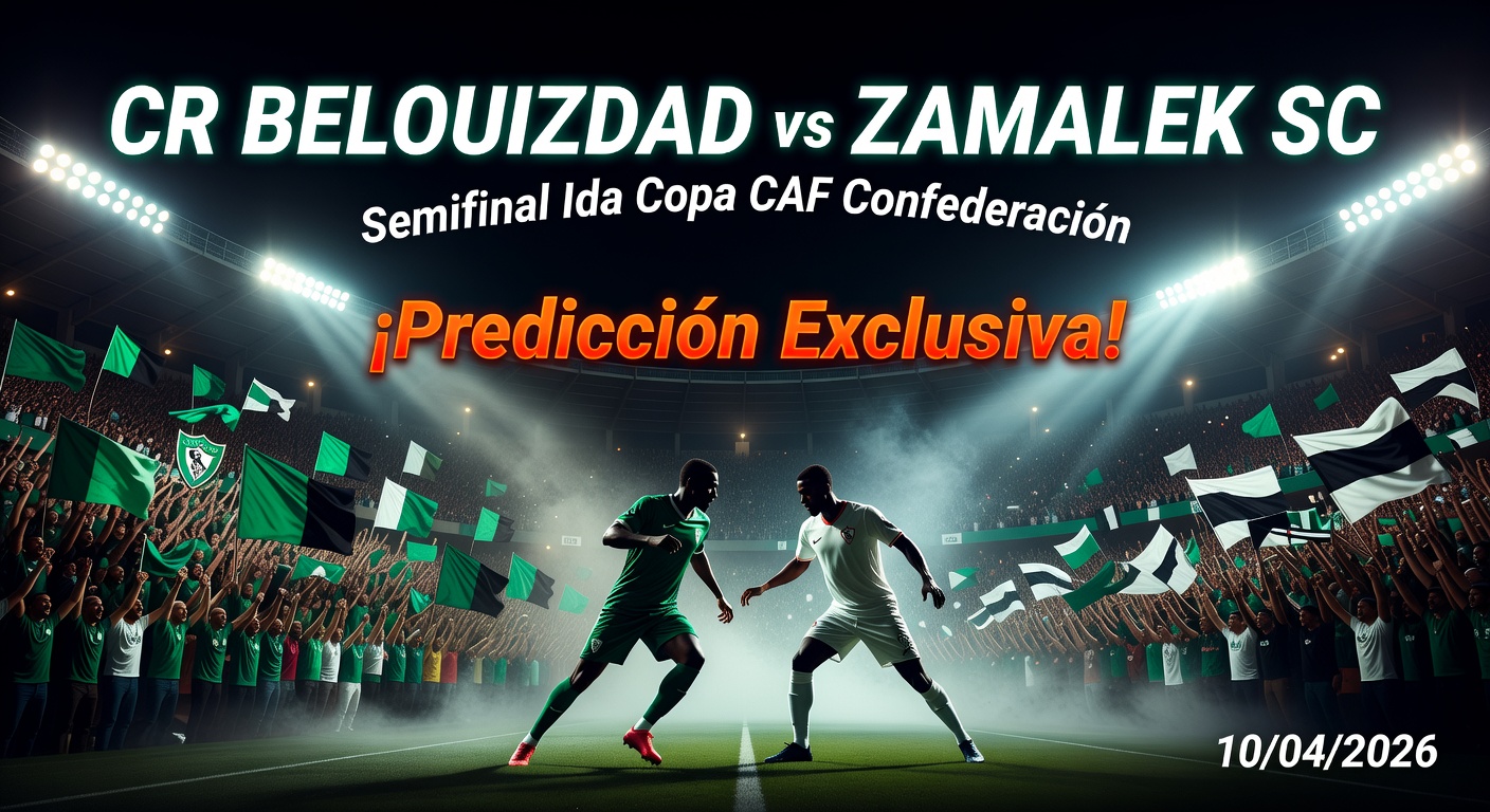 CR Belouizdad vs Zamalek SC Pronóstico / Prediction