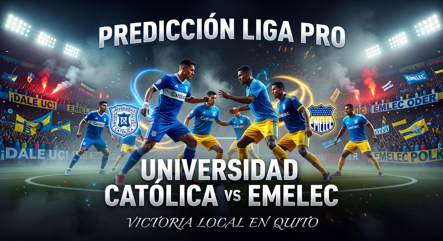 Universidad Catolica vs Emelec Pronóstico / Prediction