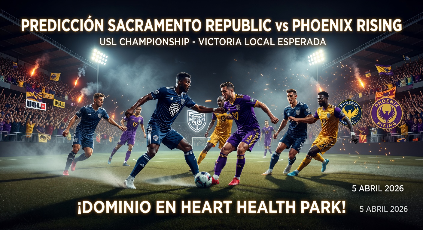 Sacramento Republic vs Phoenix Rising Pronóstico / Prediction