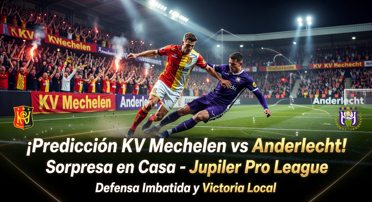 KV Mechelen vs Anderlecht Pronóstico / Prediction
