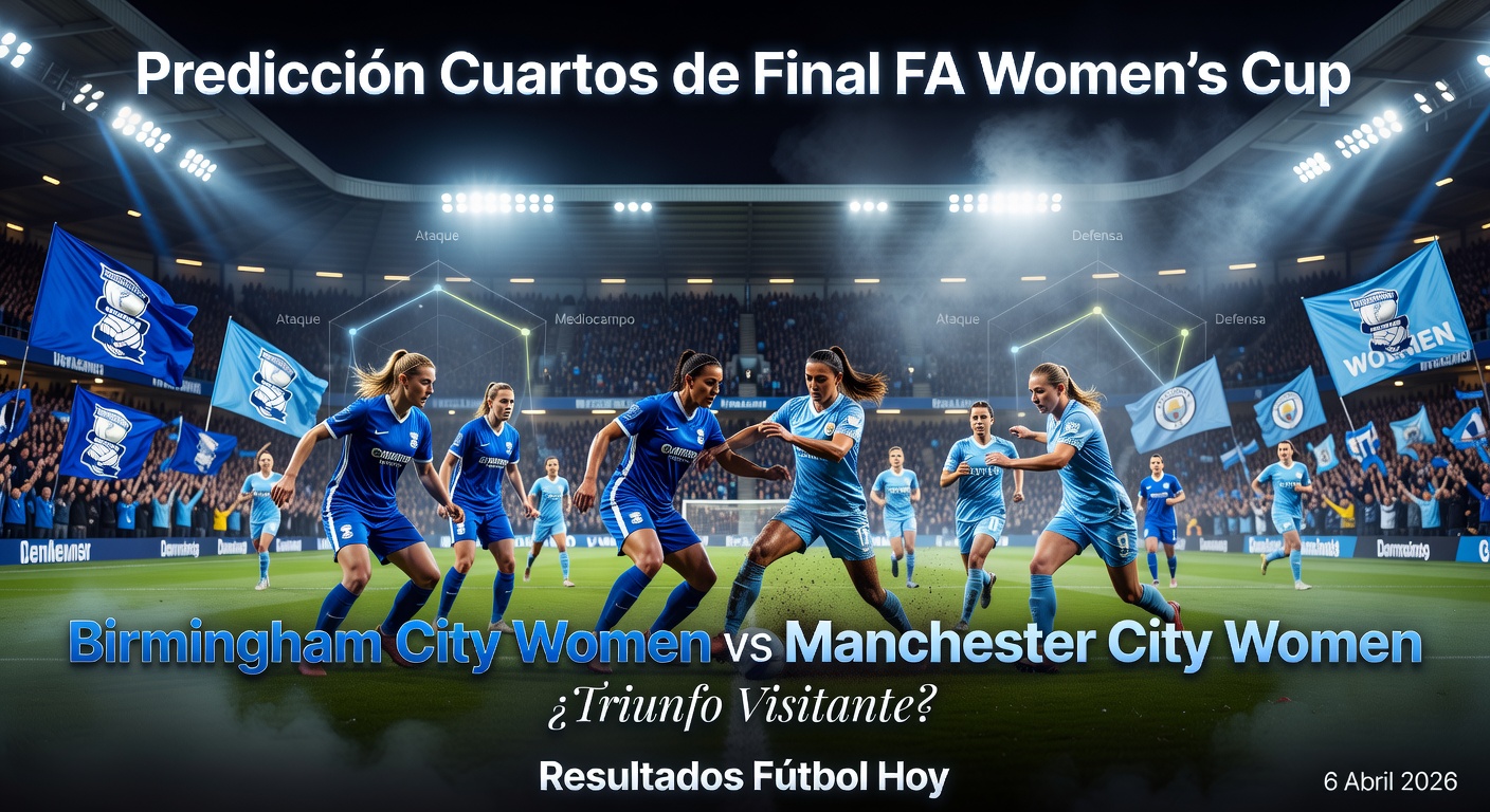Birmingham City W vs Manchester City W Pronóstico / Prediction