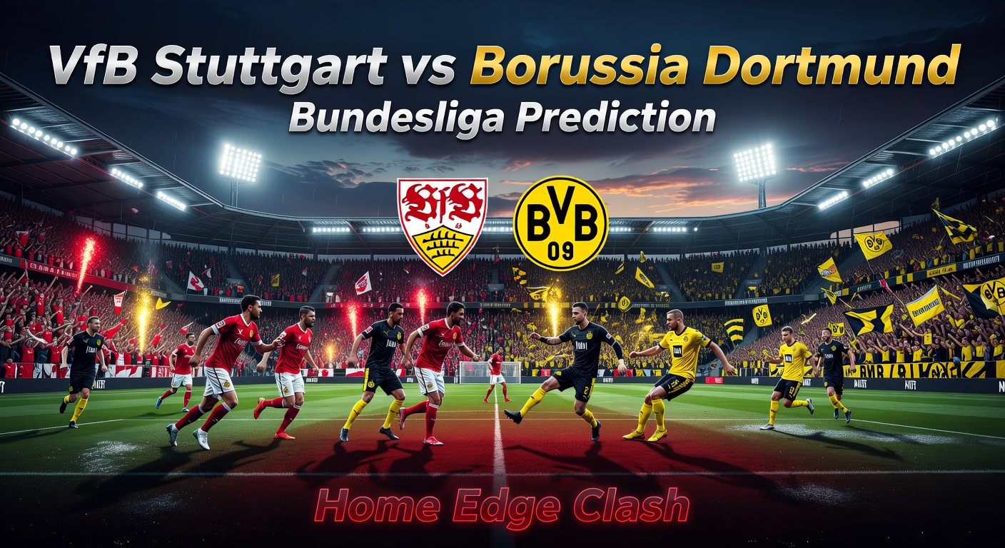 VfB Stuttgart vs Borussia Dortmund Pronóstico / Prediction